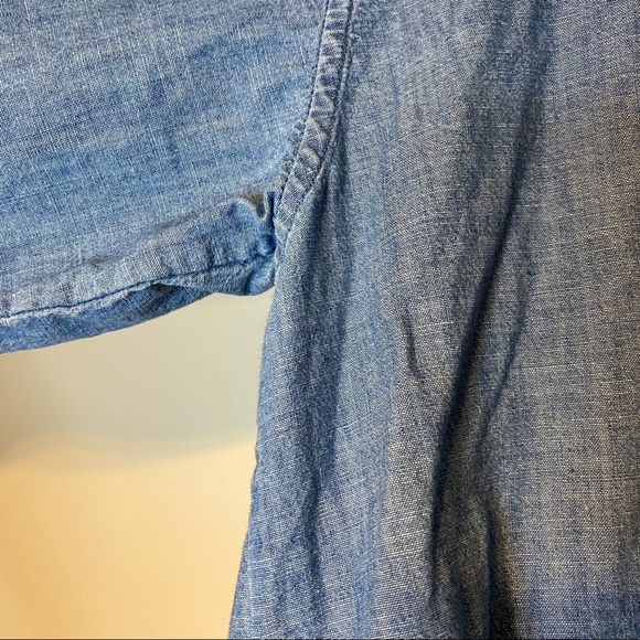 MARC BY MARC JACOBS faded blue chambray oversized Icon shirt M - Picture 9 of 13